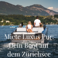 Dein Boot auf dem Zürichsee